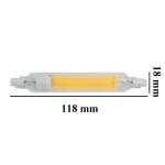 LAMPADA LED LINEARE R7S 11W MM. 118 4000K LM. 1500