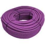 TUBO CORRUGATO FLESSIBILE DIAM. 20 VIOLA MT. 50