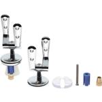 SUPPORTI X SEDILE WC OTT. CROMATO UNIVERSALI AD ESPANSIONI