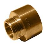 MANICOTTO RIDOTTO OTTONE GIALLO F. 3/4  X M. 1/2