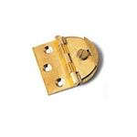 CERNIERA MOBILE OTTONE PIANA ART. 104 MM. 40 X 40