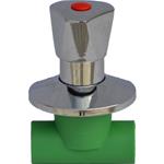 VALVOLA PPR AD INCASSO C/MANIGLIA MM. 20